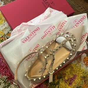 Valentino Rockstud Flats